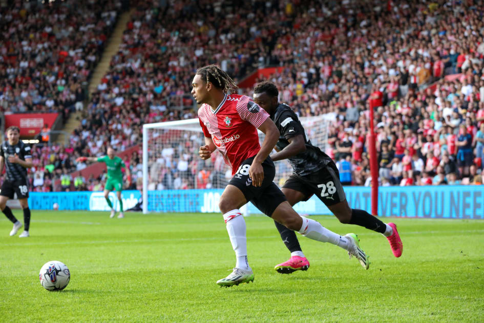 Audio description highlights Saints 11 Rotherham Southampton FC